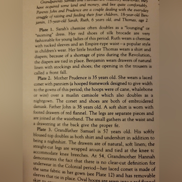 American Family Of The Colonial Era vintage Paper Dolls book by Tom Tierney - Picture 5 of 7